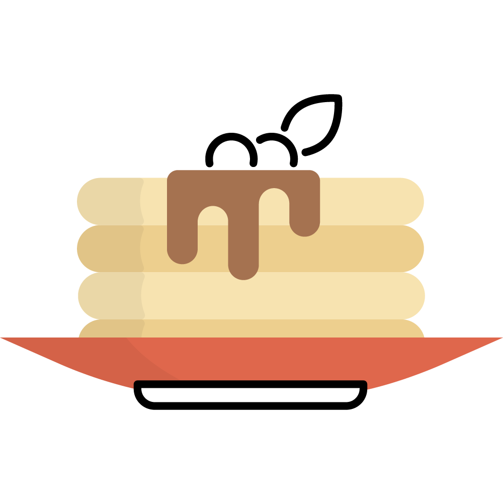 Hadmade desertsat a traditional restaurant